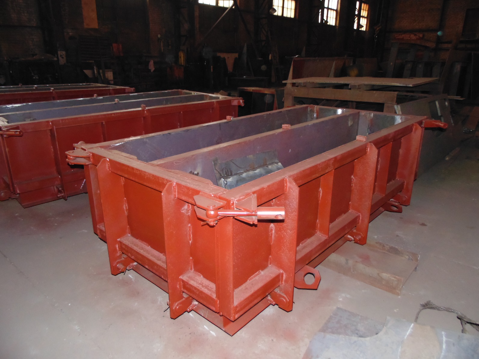 Металлоформа для производства ЖБИ фбс-24.3.6(на 4 блока с разделительными перегородками для блоков длинной 1200)